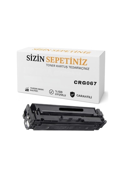 Canon İ-sensys Mf-651cw / Mf-655cdw Uyumlu Crg067 Siyah Toner