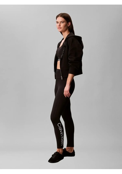 Calvin Klein Icon Sport 7/8 Leggı, Ub1 Siyah Kadın Tayt