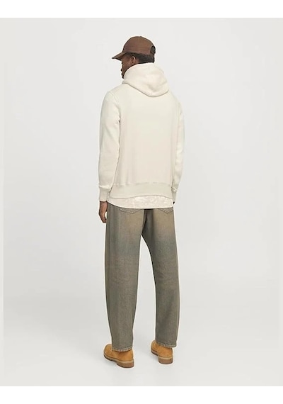 Jack & Jones Jack&jones Jorfrederiksberg Erkek Sweatshirt 12270541 Beyaz