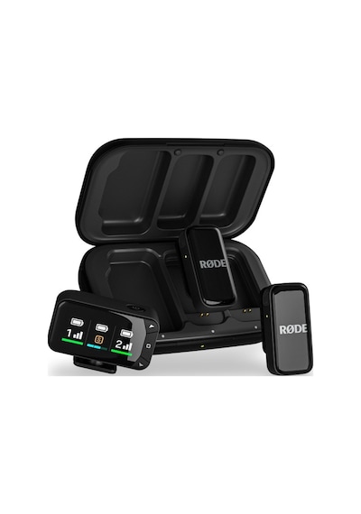 Rode Wireless Micro Camera Kit Evrensel Kamera Bağlantısına Sahip Ultra Kompakt Kablosuz Mikrofon