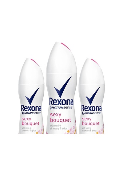Rexona Sexy Bouquet Kadın Sprey Deodorant 150 ML x 3