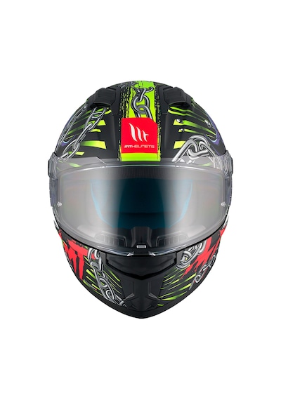Mt Kask Stinger 2 Akın A3 Mat Kırmızı - Siyah