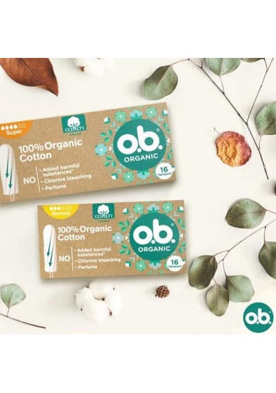 O.b. Tampon Organic Super 16'lı