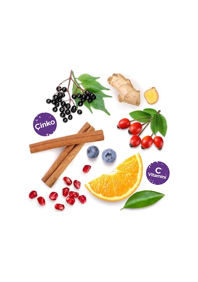 Herby Defense Tea Kara Mürver Bitki Çayı 350 G