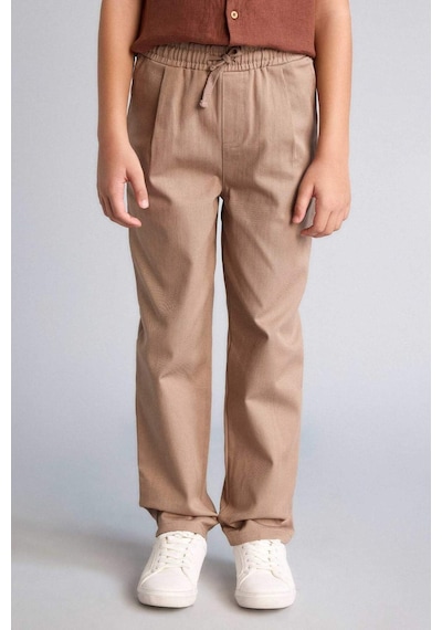 Defacto Carrot Fıt Gabardin Pantolon Erkek Çocuk E2218a826spbn580 Kahve-bn580