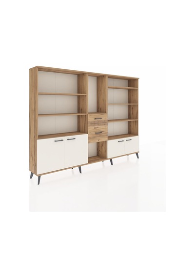 Arges Dolap 10 Raflı 2 Çekmeceli 4 Kapaklı 220x30x163 Çam-aytaşı/çam Aytası/atlas Çam - Atlas Çam Arges Dolap 10 Raflı 2 Çekmeceli 4 Kapaklı 220x30x163 Çam-aytaşı/çam Aytası/atlas Çam - Atlas Çam