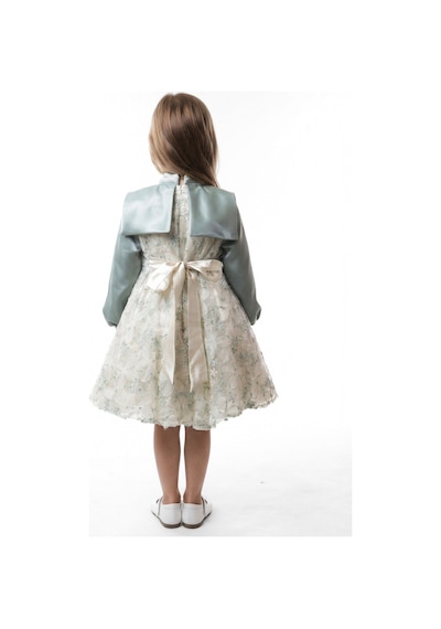 Xo Kids Kız Çocuk Elbise 2-6 Yaş 1004 Yeşil