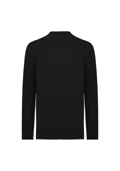 Mudo Erkek Erkek Siyah Bisiklet Yaka Regular Fit Kazak 1255142