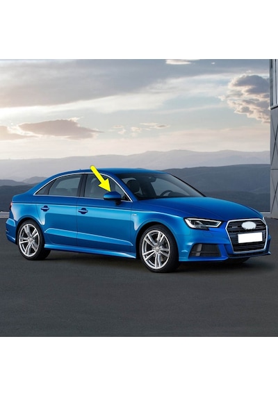 Audi A3 Sedan 2017-2020 Sağ Dış Dikiz Ayna Kapağı 8v0857528d