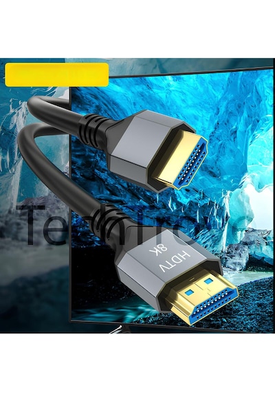 Ultra Hdtv 8k Yüksek Hızlı 2 Metre Hdmı Kablosu 8k