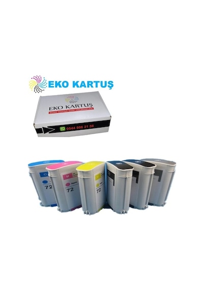 Eko Kartuş Hp T770 44-In 6 Renk Uyumlu Kartuş
