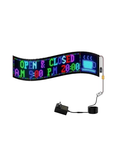 Powermaster Pm-23829 23,2x102cm Kayan Yazı Led Tabela