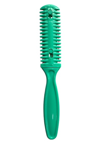 Croc Su01 Yeşil Saç Kesim Usturası -jiletli Tarak + Jilet 10'lu