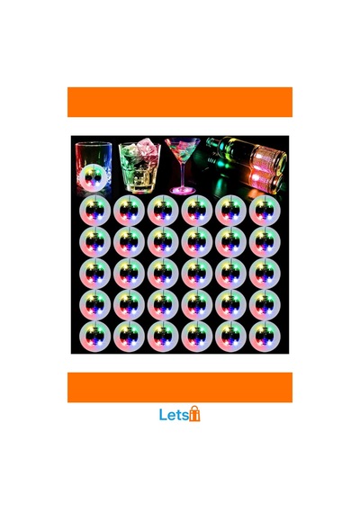 6 Cm Yapışkanlı Led Işık Nargile Altı Işıklandırma
