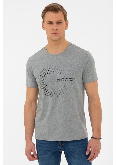 Pierre Cardin Slim Fit Bisiklet Yaka T-shirt Vr028
