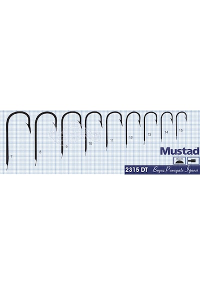 Mustad Olta İğnesi 2315dt 100'lü 11