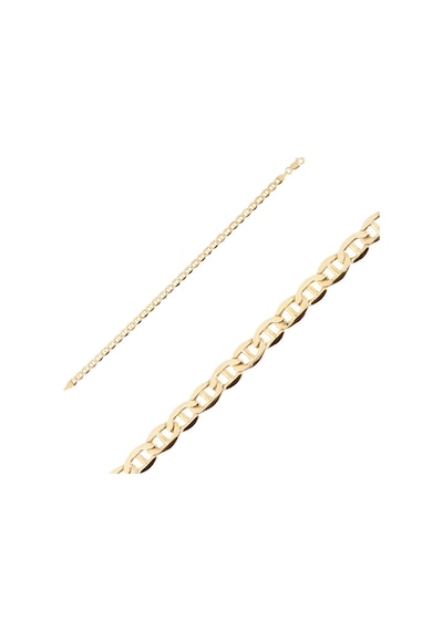 Spor 14 Ayar Altın Bileklik 5mm Altın