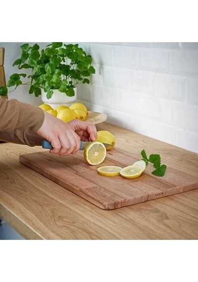 Bıçak Seti Gri-turkuaz 3 Parça Yemek Haızrlama Mutfak Ekipmanları