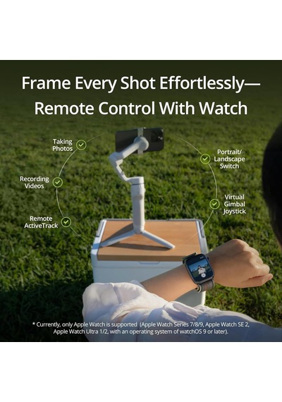Osmo Mobile 6 - Akıllı Telefon Gimbal Sabitleyici, Dahili Uzatma Çubuğu, Taşınabilir Ve Katlanabilir, Shotguides Özellikli Android Ve İphone Gimbal, Vlogging Sabitleyici
