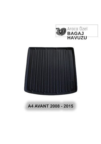 Audı A4 Avant B8 2008 - 2015 Araca Özel 3d Bagaj Havuzu