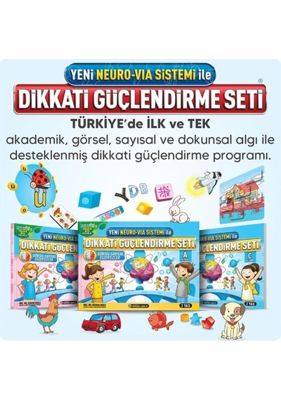 Adeda Dikkati Güçlendirme Seti 2 Yaş
