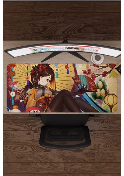 Chiori Genshin Impact Anime Gacha V4 - 90x40 Xxl Gaming Mouse Pad Fare Altlığı