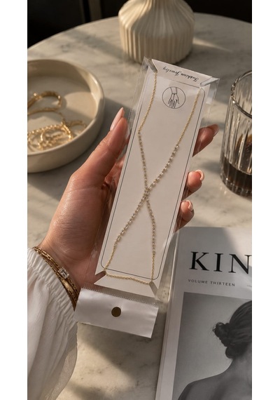 Luna Baget Şahmeran Bileklik Gold Altın
