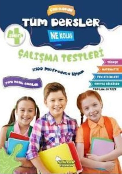 4.Sınıf Tüm Dersler Ne Kolay Çalışma Testleri - Selimer