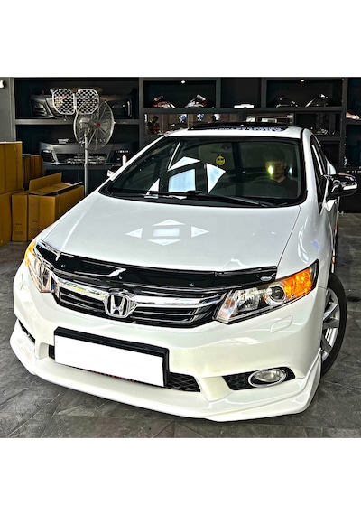 Honda Civic Fb7 2012-2016 Uyumlu Boyasız Plastik Modulo Ön Ek Boyasız