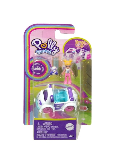 Polly Pocket'ın Muhteşem Araçları Oyun Setleri Hkv56