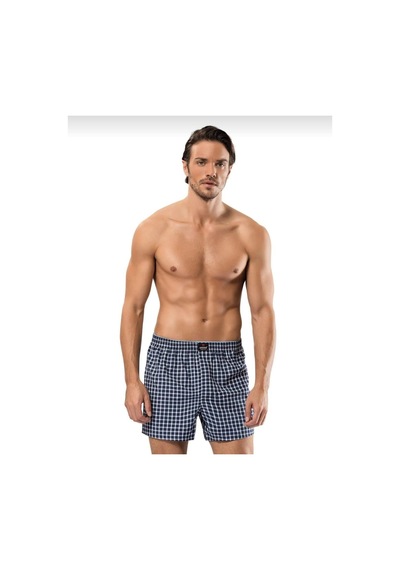Erdem 1440 Erkek Desenli Poplin Boxer 3 Adet Çok renkli