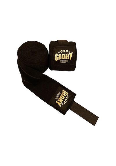 Top Glory 2,5 Metre Kick Boks, Muay Thai, Boks El Bandajı Siyah