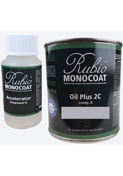 Rubio Monocoat Oıl Plus 2C Pure – Şeffaf (A+B) 350 Ml