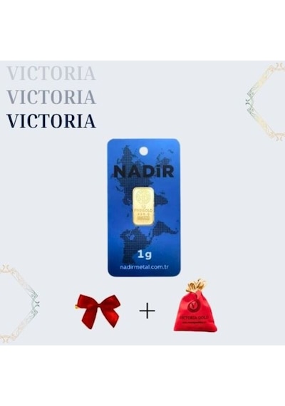 Vıctorıa Gold 1 Adet 1 Gr 24 Ayar 995 Altın (Nadir Yada Gar )