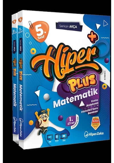 5. Sınıf Hiper Plus Matematik Konu Anlatımlı Etkinlikli Soru Bankası Hiper Zeka Yayınları
