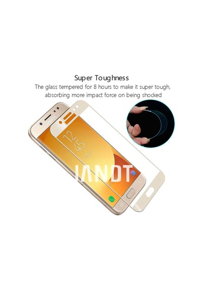 Samsung Uyumlu Galaxy J4 Zore Kenarları Kırılmaya Dayanıklı Cam Ekran Koruyucu