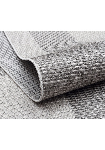 Bern Bn05 Gri Modern Sisal Oturma Odası Halısı Leke Tutmaz, Hav Toz Vermez, Yıkanabilir