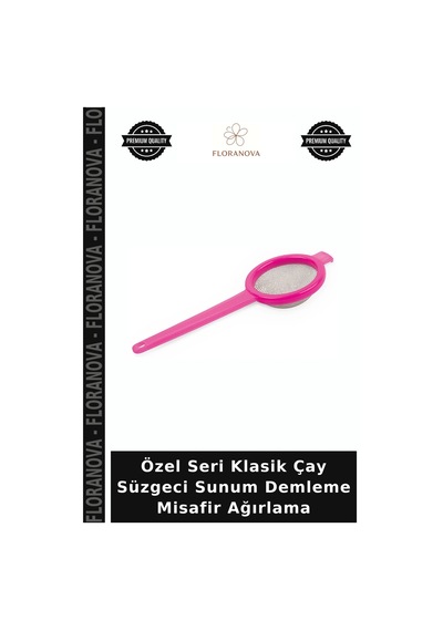 Özel Seri Klasik Çay Süzgeci Sunum Demleme Misafir Ağırlama Çok Renkli