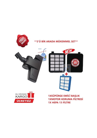 Arçelik S 7564 Filitre Seti Ve Süpürme Aparatı Uyumlu