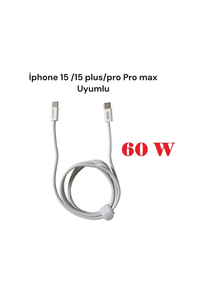 Auris ARS-C858 60 W Usb-c To Usb-c Şarj Kablosu