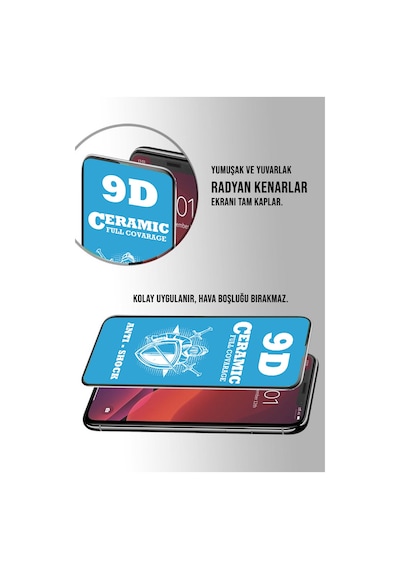 Huawei Nova 5T ile Uyumlu Tam Kaplayan Seramik Nano Esnek Ekran Koruyucu