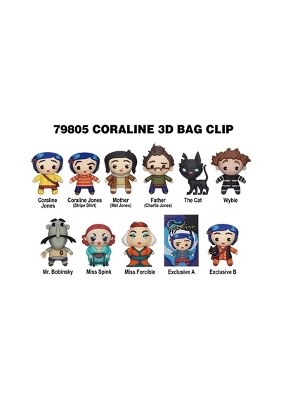 Coraline Klipsli Figür Seri 1