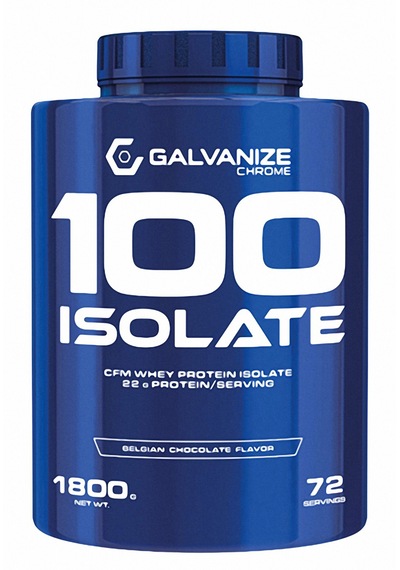 Galvanize Nutrition 100 Isolate Protein 72 Servis Belçika Çikolatası Çikolata