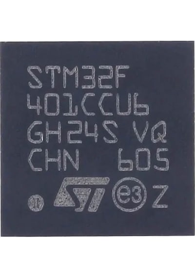 Stm32f401ccu6 48qfn Entegre 32 Bit Arm Cortex-m4 Risc Mcu Dsp Fpu 256 Kbytes Flash Memory 84 Mhz Cpu