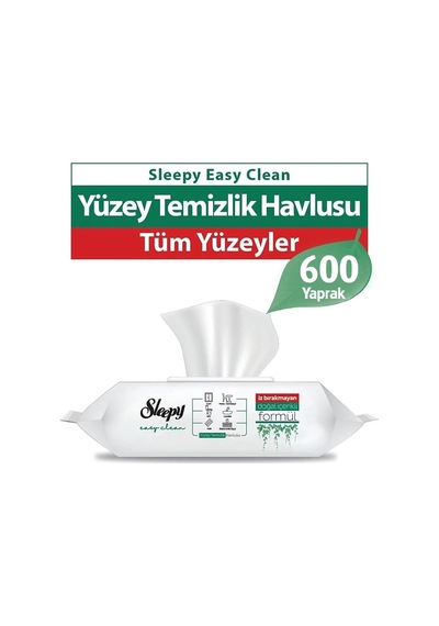 Sleepy Yüzey Temizlik Havlusu 600' Lü