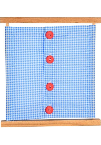 Montessori Düğme Çerçevesi