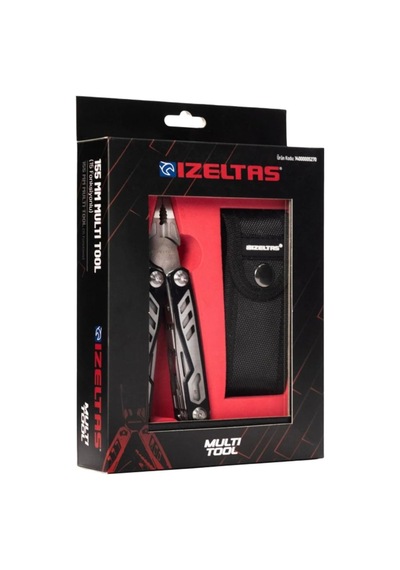 İzeltaş Multi Tool 15 Fonksiyonlu 155 Mm Çok Amaçlı Pense Çakı Seti Belirtilmemiş