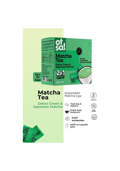 Otsa Japanese Matcha Detox Tea 5 G 30 Ad.
