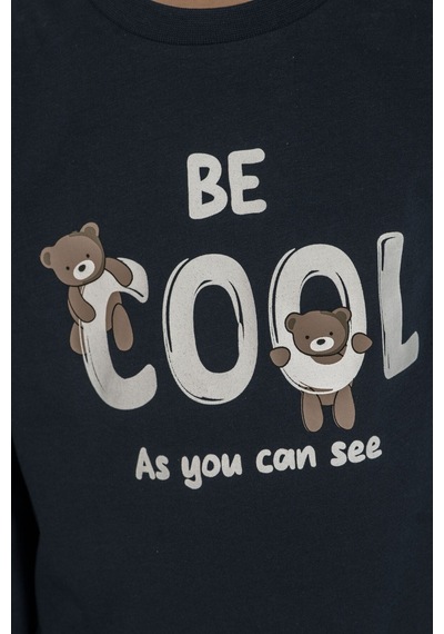 Rolypoly Erkek Çocuk Be Cool Lacivert Uzun Kol Pijama Takım Rp3870-c-v1 Rp3870-c-v1