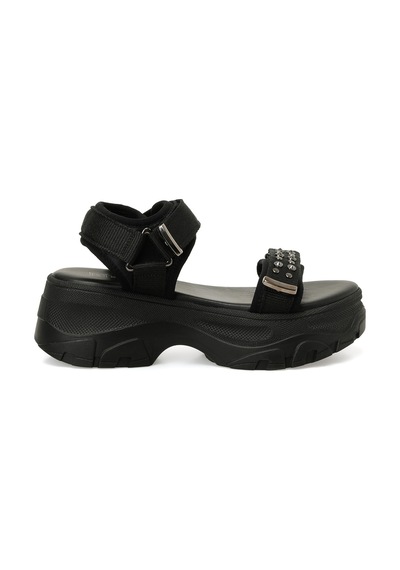 Butigo 26s-304 6fx Siyah Kadın Spor Sandalet 000000000102688899 Siyah